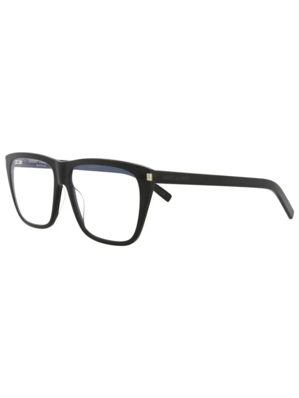 New Saint Laurent Women's Eyeglasses Square Rectangle Acetate Frame Unisex Black